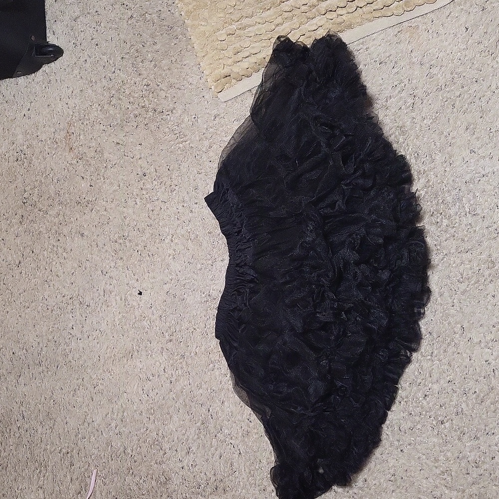 Gothic Ruffle Mini Dress - Picture 8 of 8